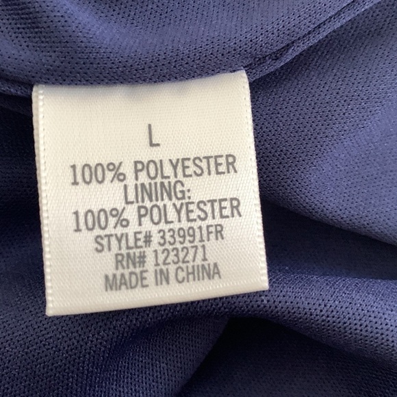 NWT Blue Rain Blue & Pink Dress Size L - Picture 7 of 12